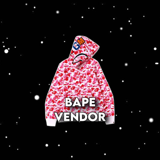 BAPE HOODIES VENDOR